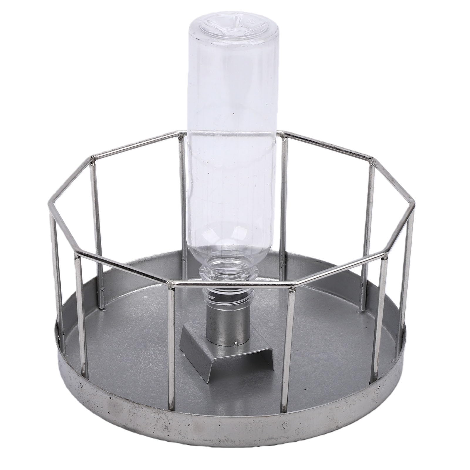Ciotola per rettili in acciaio inox, dispenser di acqua affidabile per tartarughe e lucertole, 1 unità (grande)