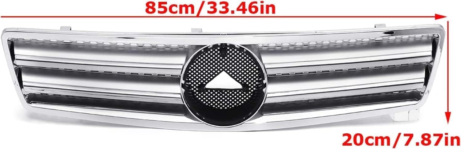 TUBIC Spoiler Anteriore per Auto per Mercedes Benz SL-Class W129 R129 SL280 300 320 500 600 1990-2002 Anteriore Spoiler Diffusore Protezione Dell'auto Frontali Spoiler Lip Kit Corpo,Silver