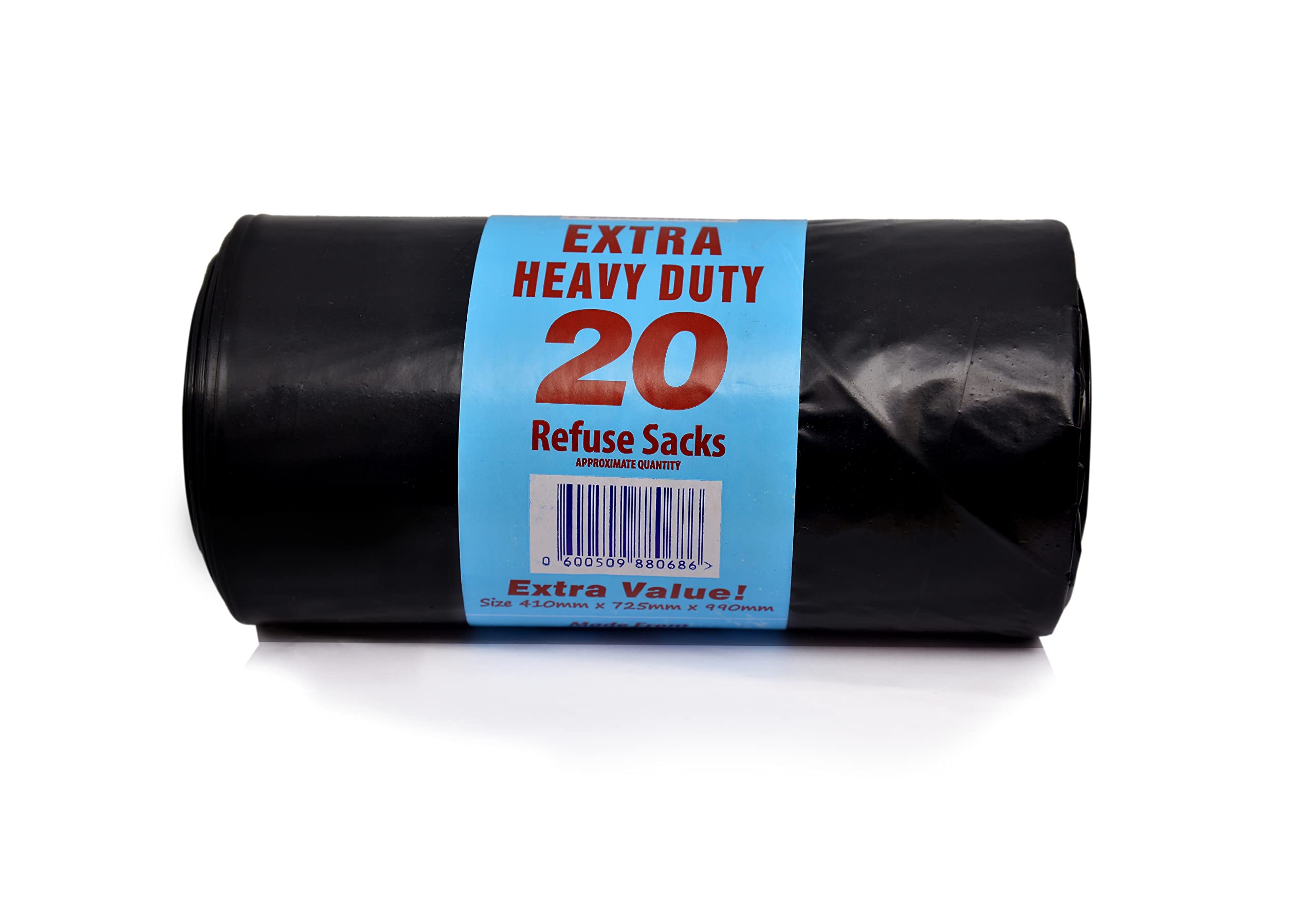 Homewise 40 Sacchetti Rifiuti Pesanti Con Coulisse – 70 Litri – Neri, Ecologici In Materiale Riciclato