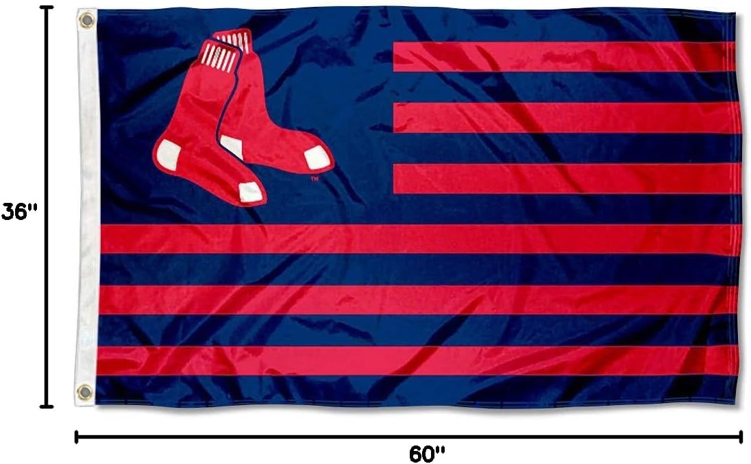 Boston Red Sox Nation Flag 3x5 Banner - Image 9