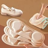 6 Pairs of 6D Cloud Insoles, Soft and Breathable Cushioned Shoe Pads for Men and Women, Comfortable, Thick Insoles for Sports and Casual Wear