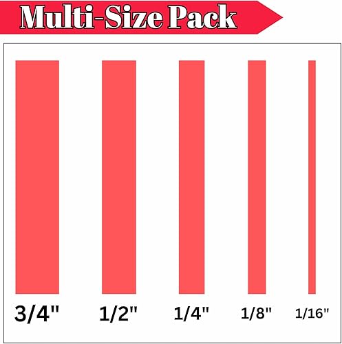 Miniatura 5 de DOAY Cinta a rayas (rojo)