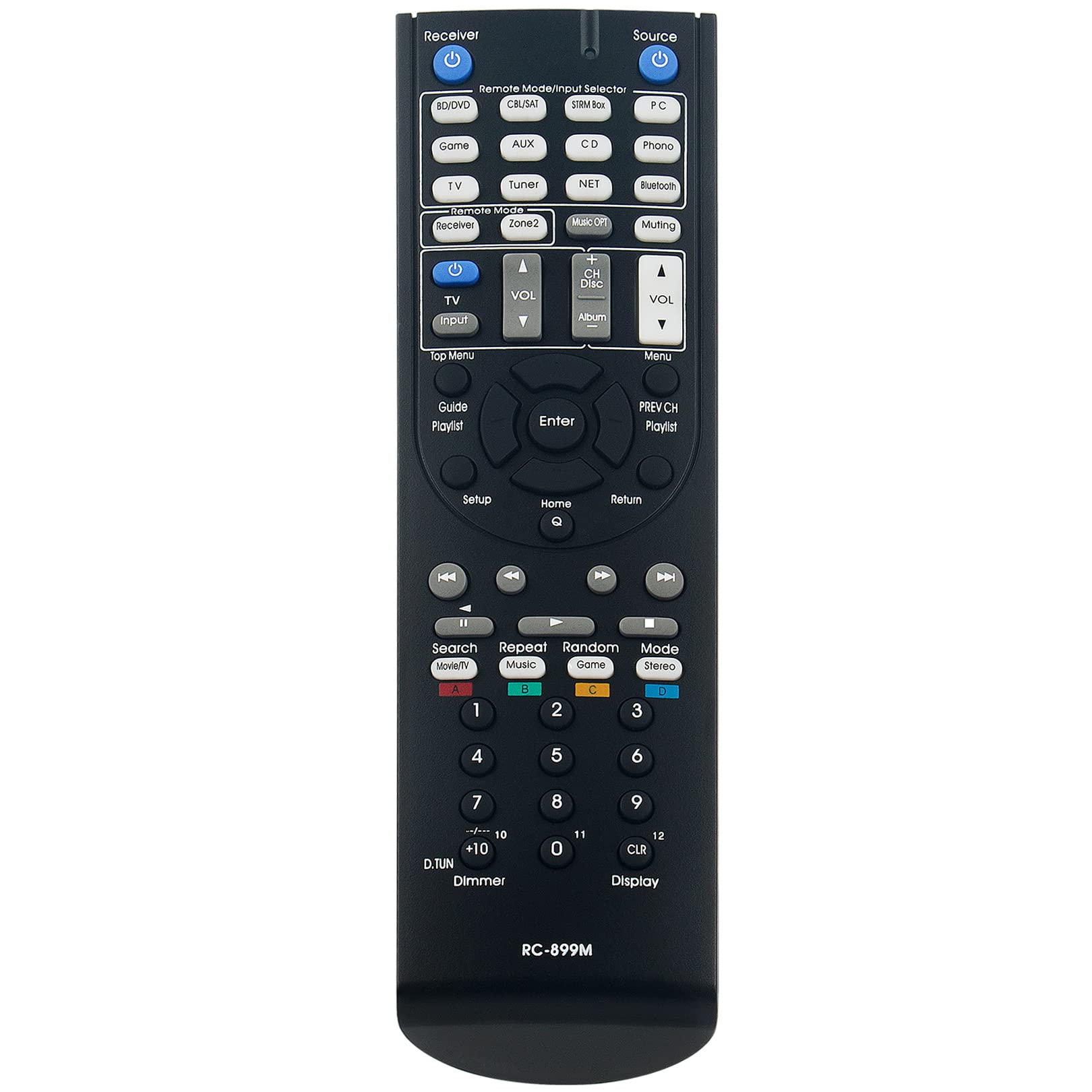 Amazon.com: RC-899M Replace Remote Control Work for Integra DTR