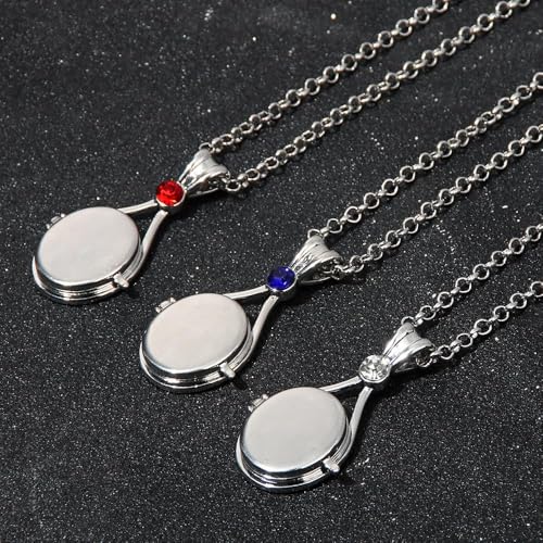 Collar de sirena de acero inoxidable en lote de 3 piezas para mujer 5