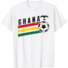 Ghana Eagle Football Stripe World Cup T-Shirt