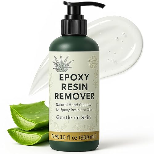 10oz LimpiadorRemovedor de Resina Epoxi - Limpiador Natural para Manos, Suave e Hidratante, Para Artistas y Resineros, Elimina Mágicamente la Resina