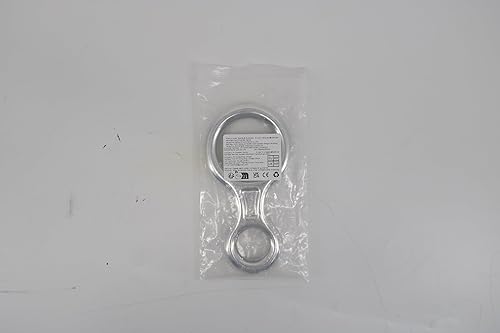 Miniatura 9 de NewDoar Climbing Gear - Placa de aparejo para equipo de descenso de 40 kN, figura de rescate 8 descensores con gran oreja curvada para escalada y