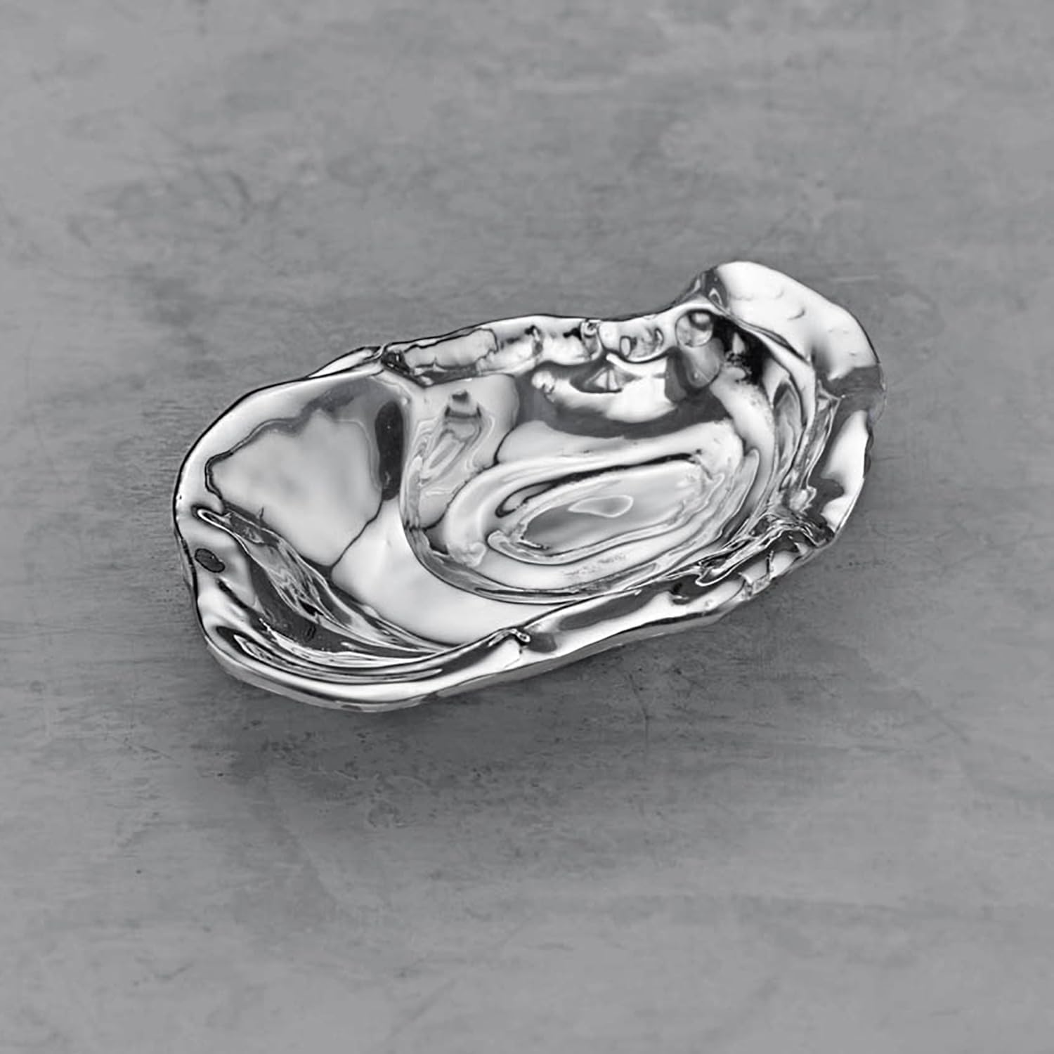 Beatriz Ball Small Metallic Ocean Oyster Bowl