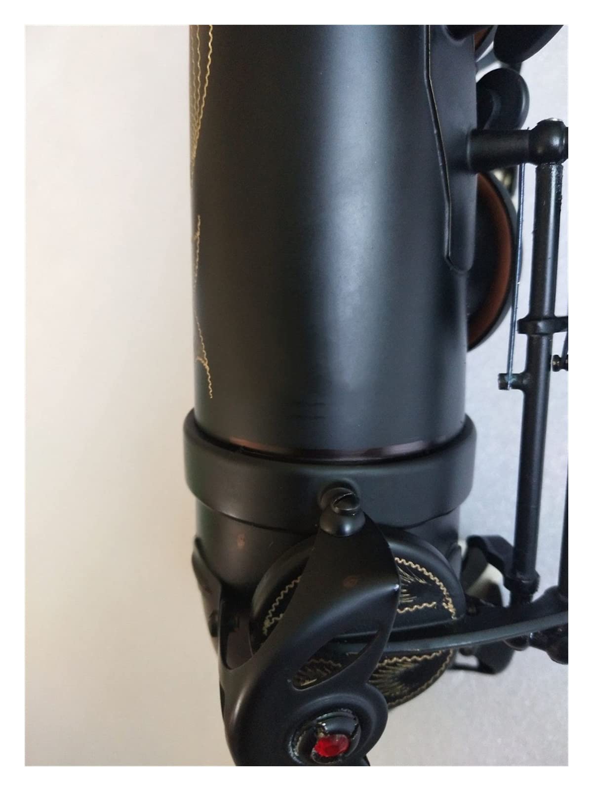 Strumento Musicale Nero Sassofono Tenor Black Strument Professionale Playing Tenor Sax Con Bocchino Kit principianti sax