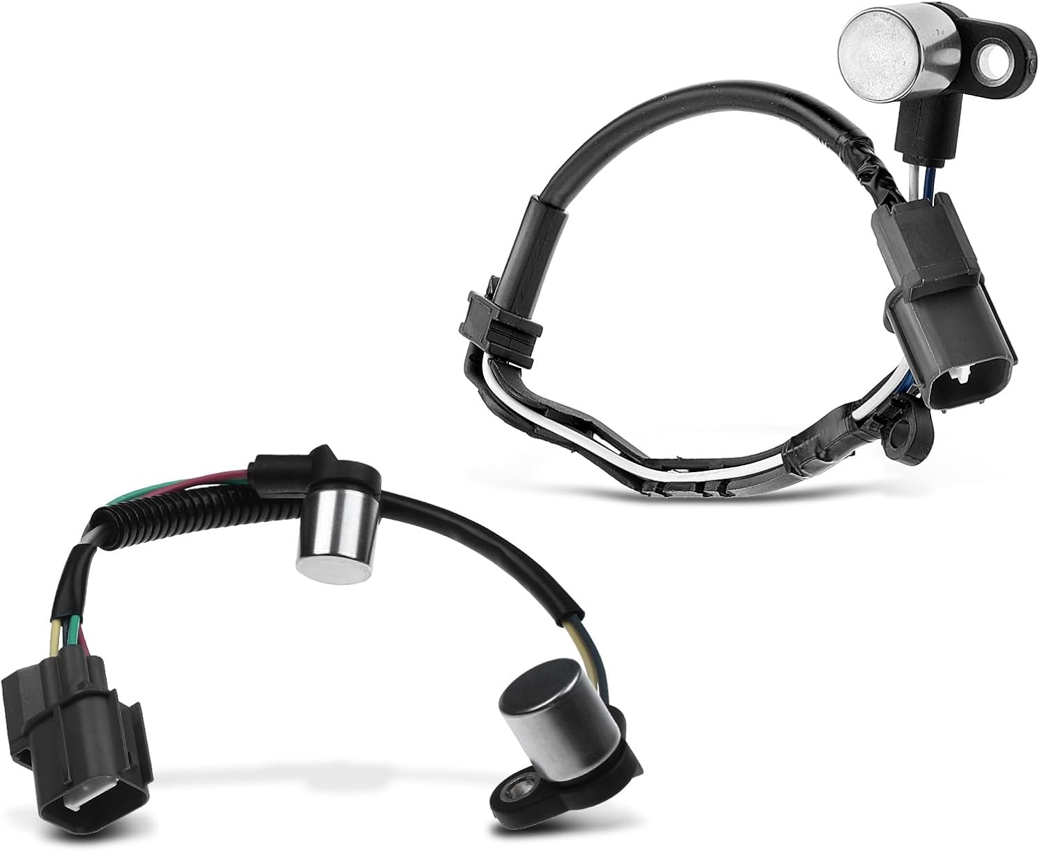 A-Premium 2-PC Engine Camshaft Crankshaft Position Sensors Compatible with Honda Accord 1998 1999 2000 2001 2002, 3.0L, Replace# 37840PBAA01, 37840P8AA01