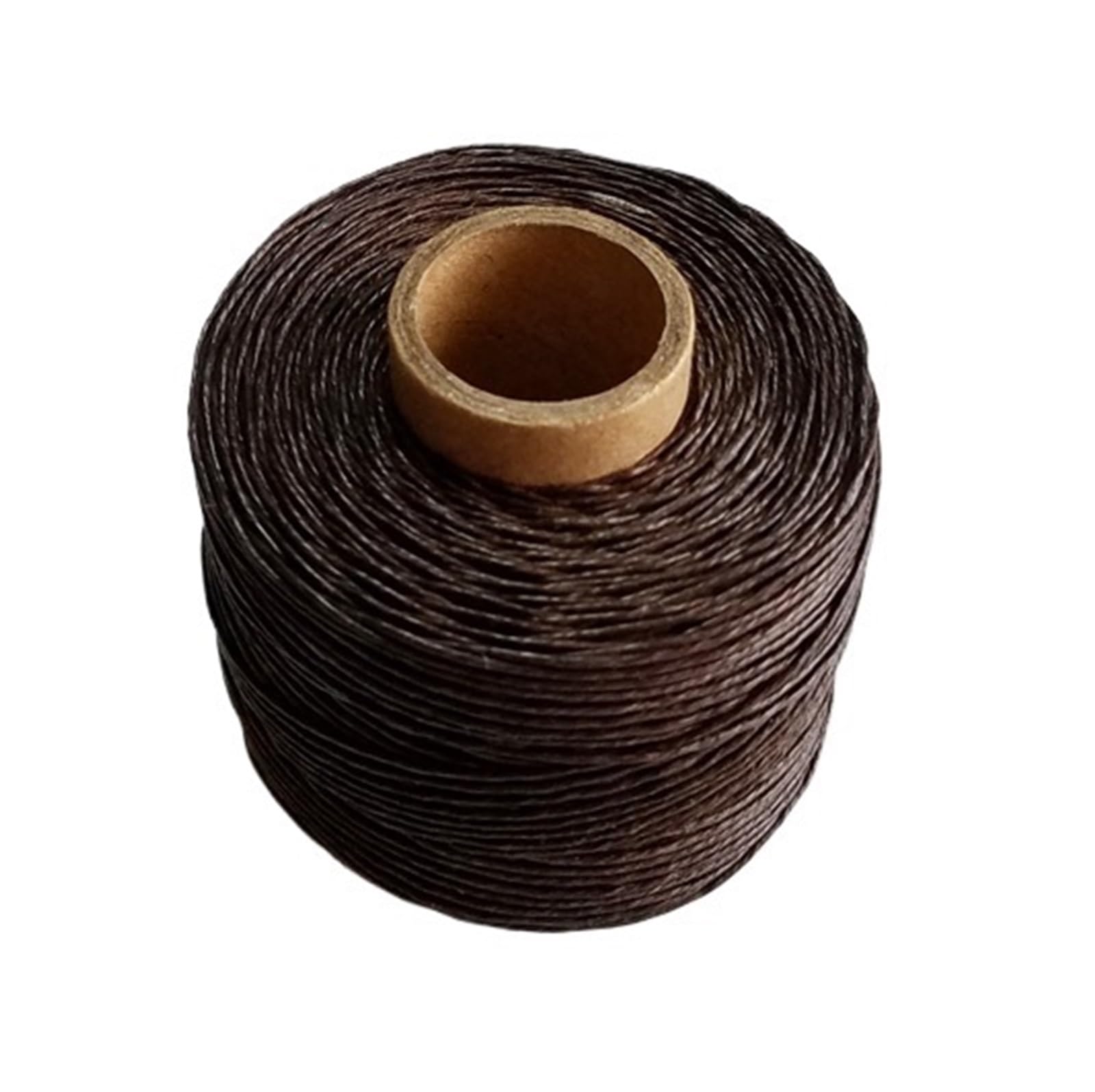 100% Leinen, gewachstes Fadenseil, 100 m/Rolle, hochfeste Schnurschnur for Zubehör-DIY (Color : Coffee)