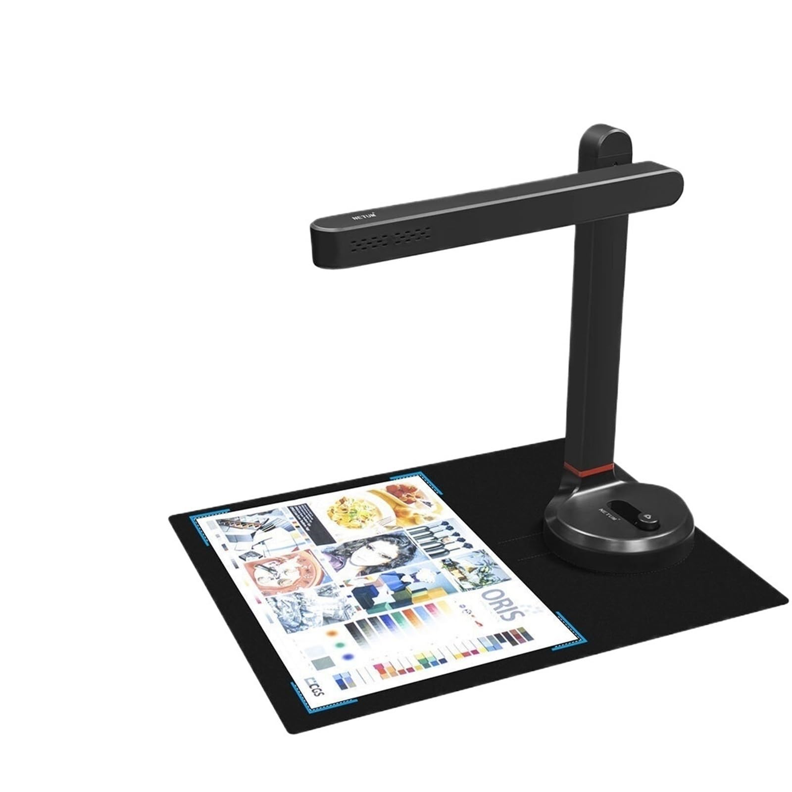 Scanner de Livres T101, Scanner Documents autofocus, Format A4/A3 Maximum, OCR Intelligent, Lampe Bureau LED for la Maison ou Le à Domicile. Idéal for Famille et(SD-800NC)