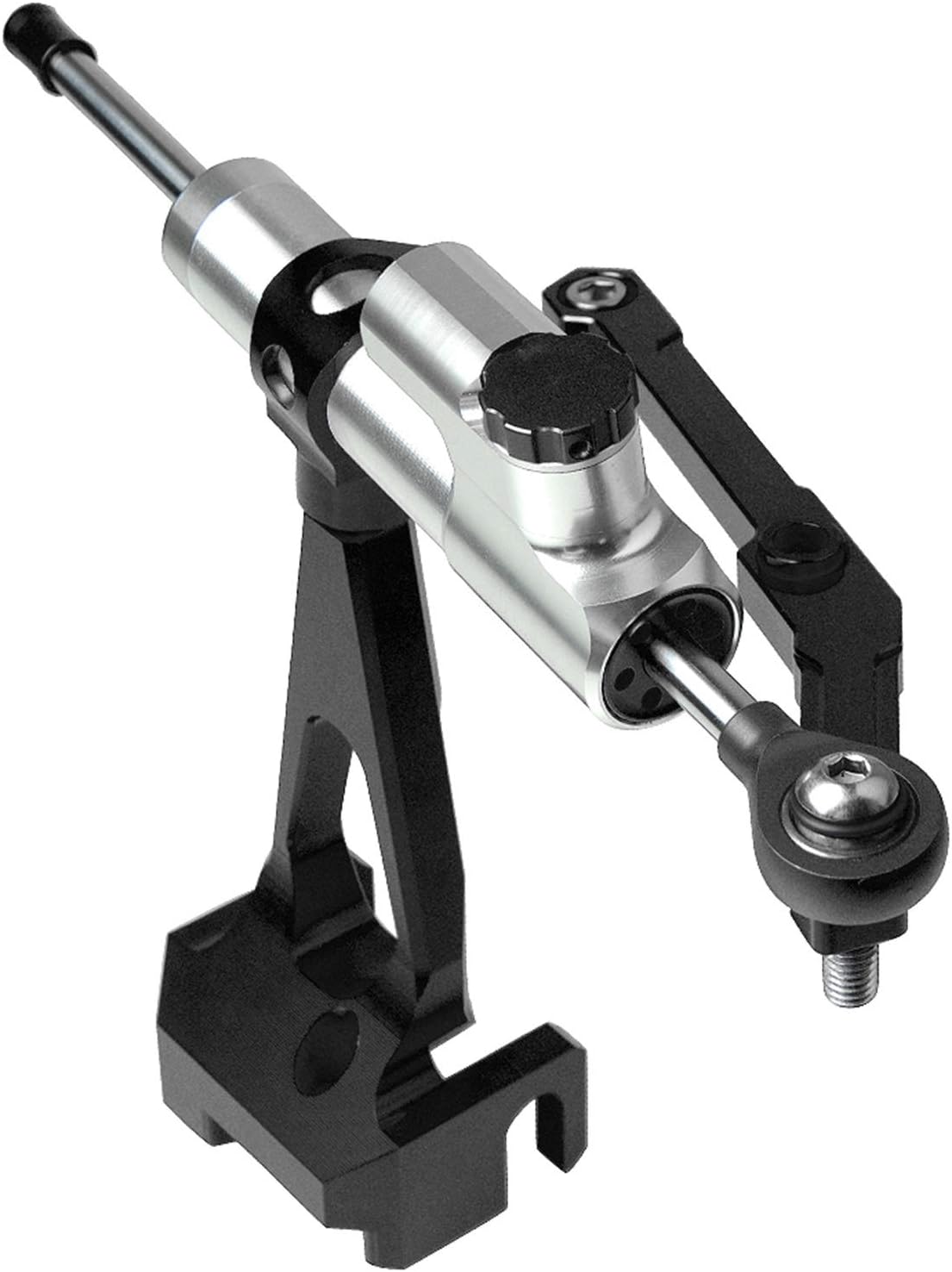 Motorcycle Carbon Fiber Steering Stabilize Damper Mounting Bracket Kit For MT-09 MT09 FZ09 FZ-09 Mounting Bracket Kit(Carbon fiber)