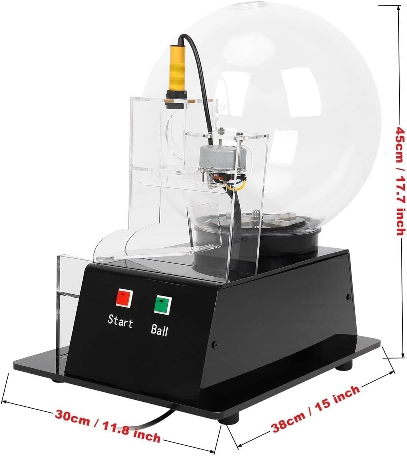 Máquina eléctrica de bolas de lotería, selector de números de bolas