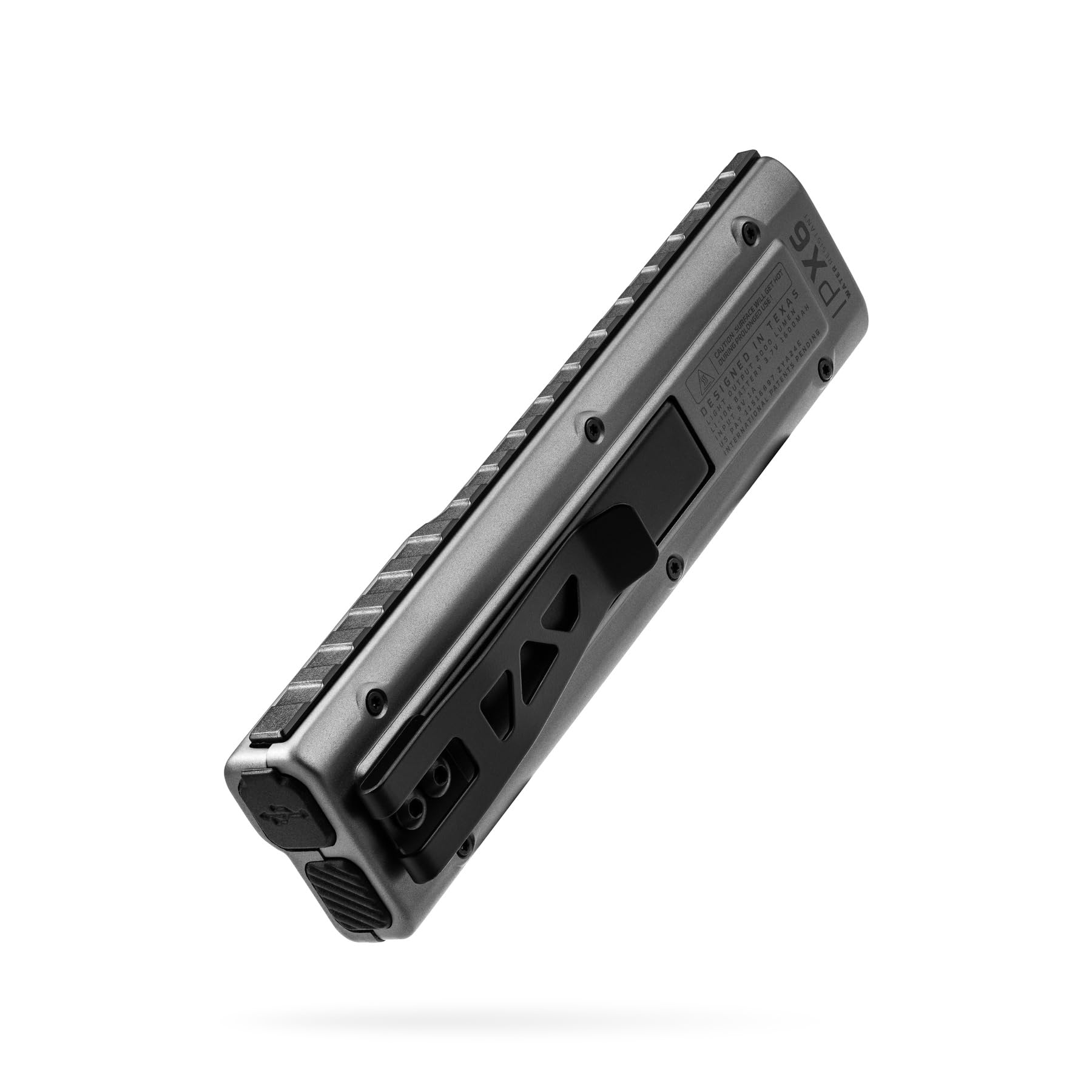 NEBO Edge 2K Pocket Light - 2.000 Lumen Kompakte Taktische Taschenlampe, Dynamisches Wählrad, USB-C Wiederaufladbare Taschenlampe