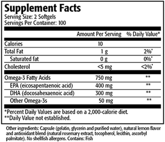 Res-Q 2500 TG Omega-3 Fish Oil Mini Gel Capsules