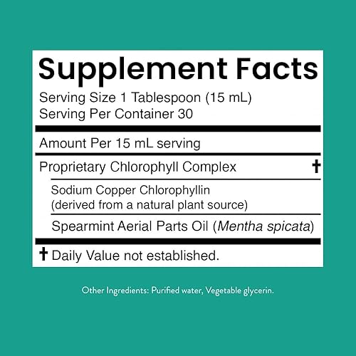 Miniatura 7 de Natures Sunshine Clorofila ES extra fuerte 16onzas líquidas