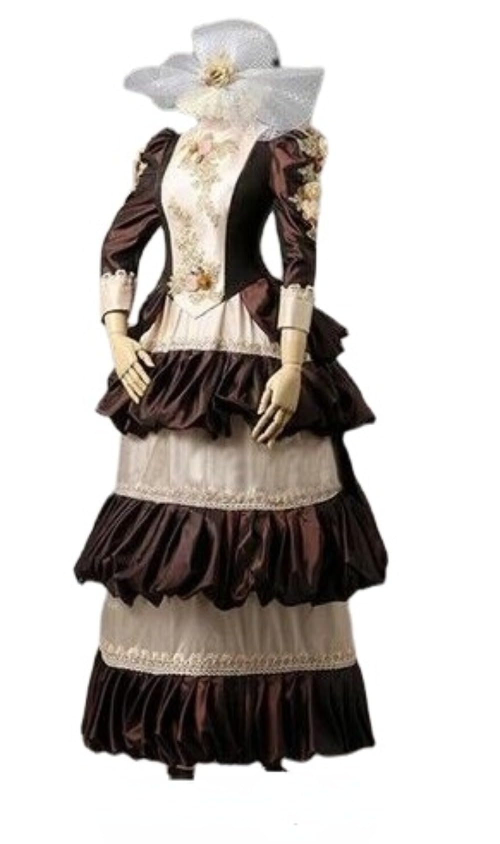 Amazon.co.jp: 貴族ドレス ワンピース ヨーロッパ 西洋ドレス 劇場