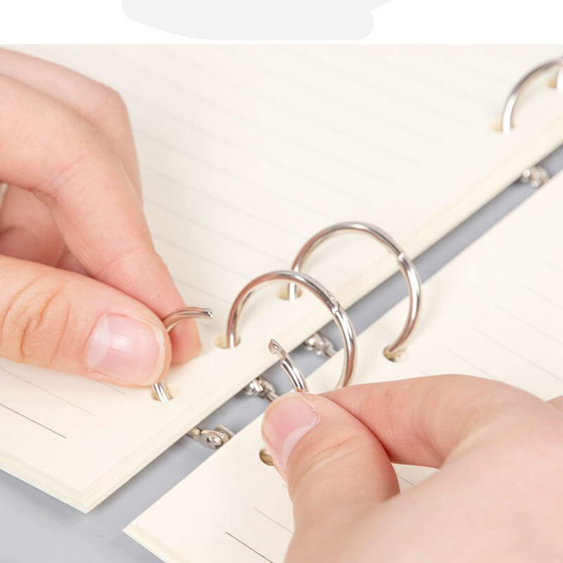 86 pcs Anneaux de Livre, Anneau Porte Clefs Anneaux Classeur Anneaux Métalliques pour Carte d 86 pcs Anneaux de Livre, Anneau Porte Clefs Anneaux Classeur Anneaux Métalliques pour Carte d