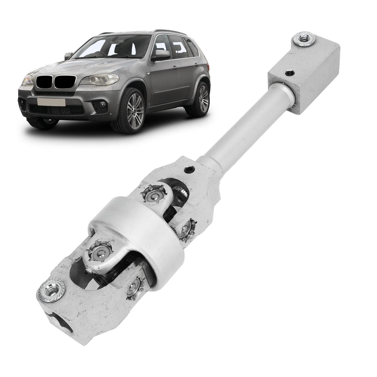 Eje de Columna de Dirección Inferior ,Eje de Dirección Inferior de Columna de Dirección 32306758076 Eje de Doble Articulación para E53 X5 L6 V8 Sport Utility