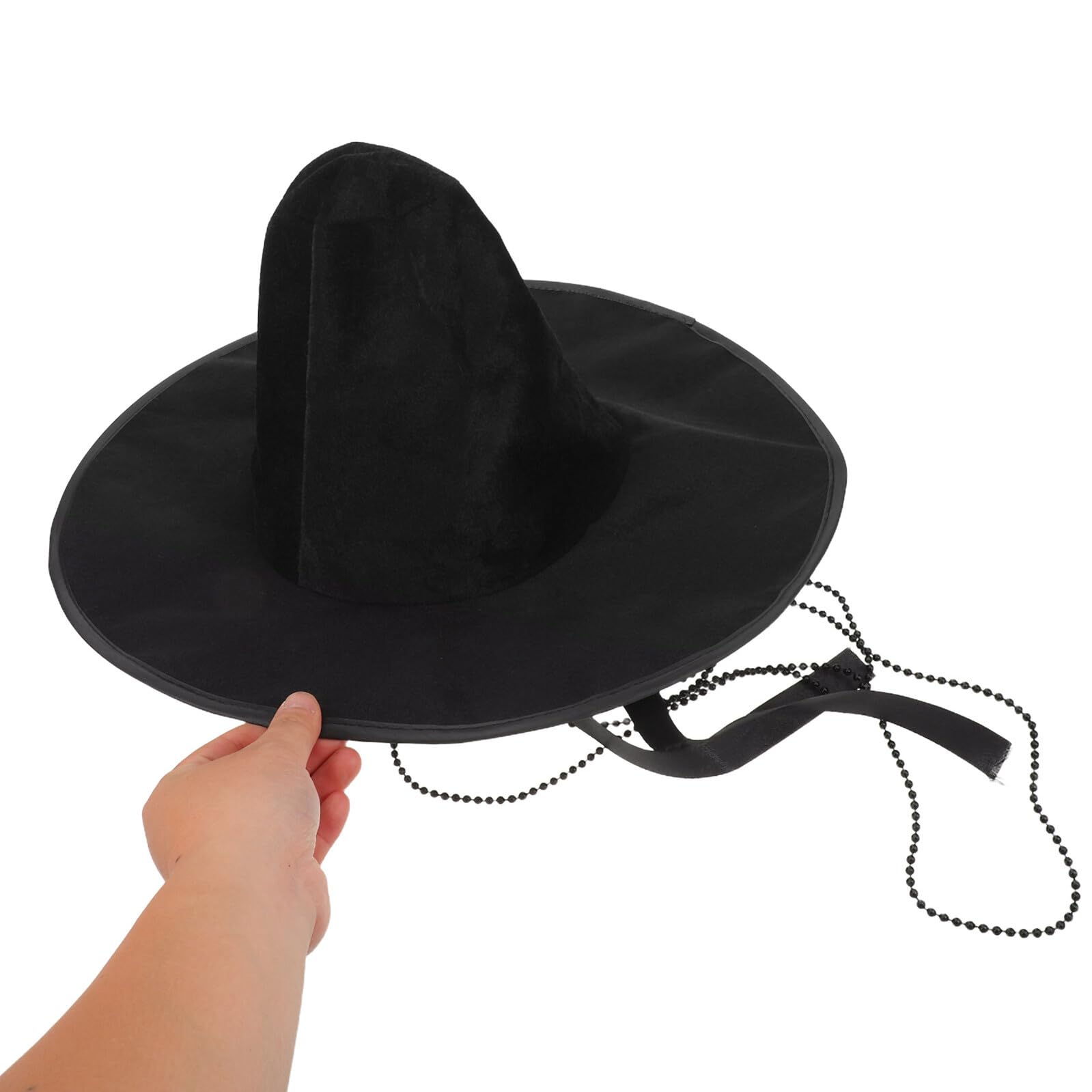 4 Piezas Sombrero de Copa Plana de Estilo Coreano Tocados Tradicionales Sombrero Antiguo para Disfraces de Cosplay