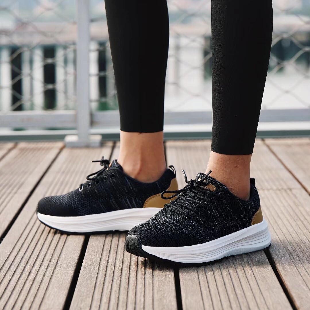 OrthoComfoot Women's Arch Support Orthopedic Walking Sneakers - Image 2