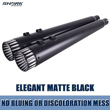 ［新品］ブラックフルーテッドメガ　ロングディッシュ フルチタン メガホン 4-2-1 エンド焼き有 ZX-25R/SE(20