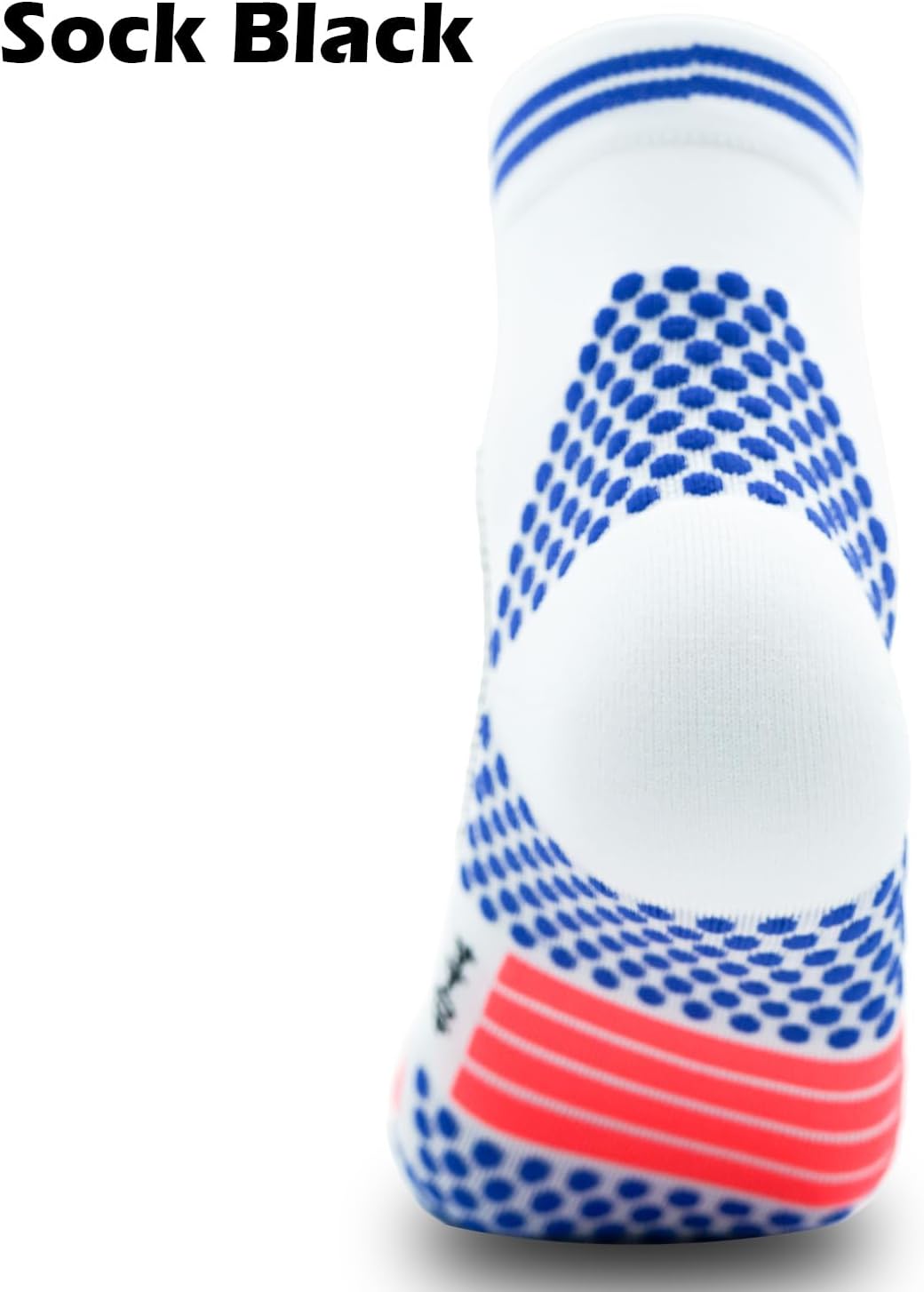 Compression Socks 5/3 Pairs Non-Slip Crew Socks, Quick-Dry Mid-Calf Unisex, for Kids & Teens