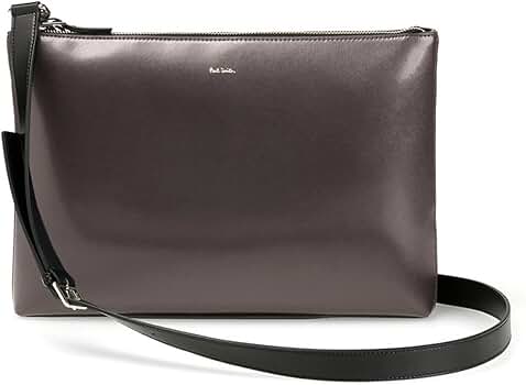 ポールスミス　シティトラベルレザー　ショルダーバッグ　クラッチバッグ　ブラック ポールスミス PAUL SMITH クラッチバッグ ショルダーバッグ 黒