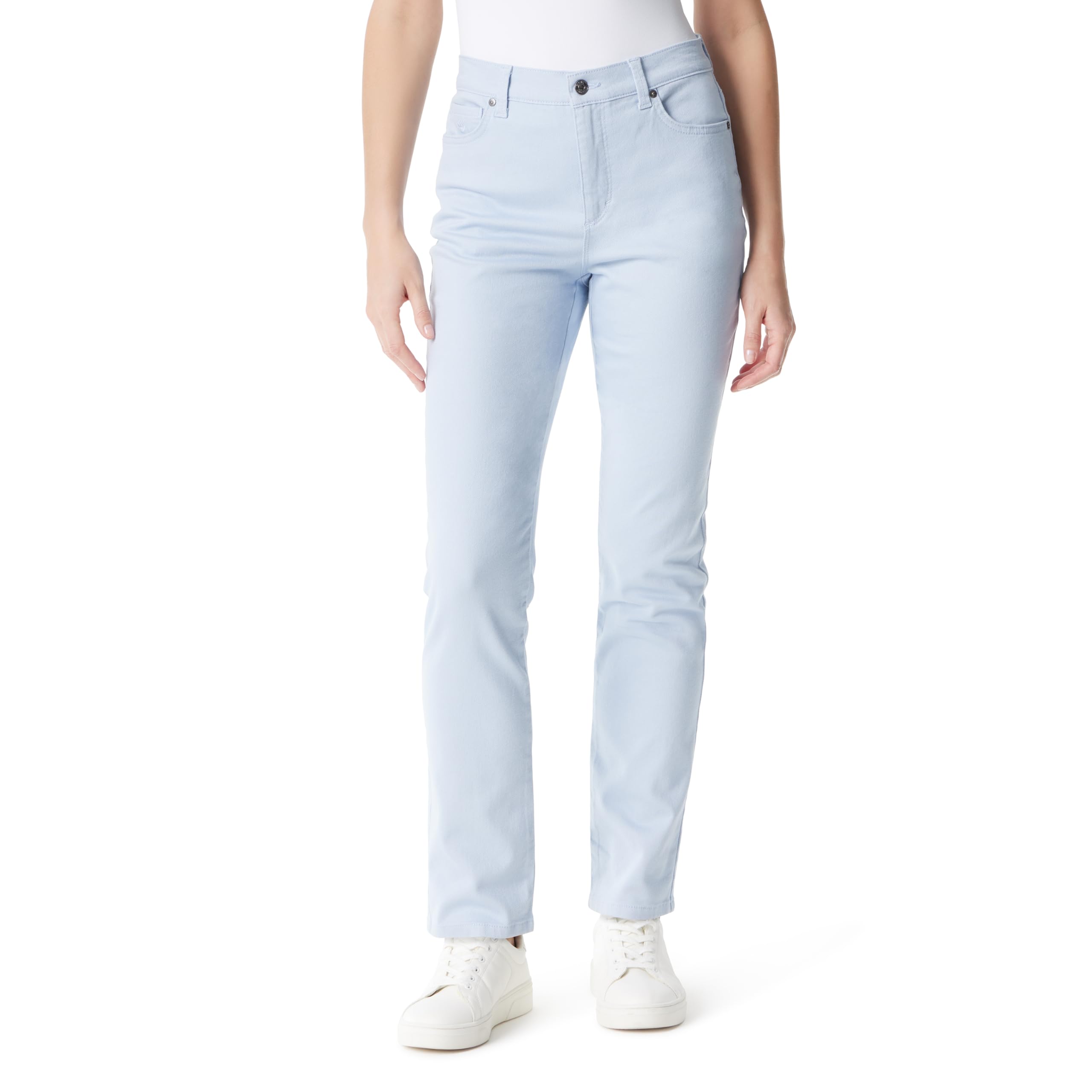 Gloria Vanderbilt Womens Amanda Classic High Rise Tapered Jean Petite