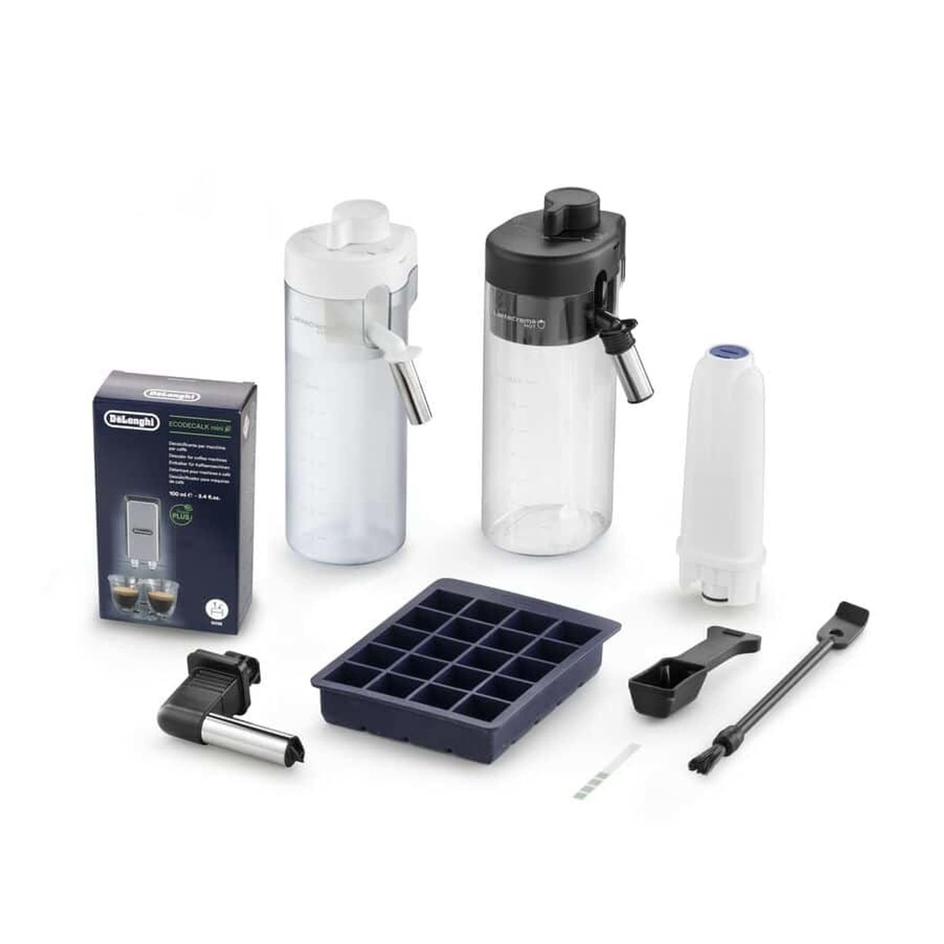 De'Longhi Eletta Explore Cold Brew ECAM450.65.S, Machine à Café Barista avec LatteCrema Chaud/Froid, Machine à Espresso, Machine Automatique à Grains de Café, Extraction Froide, Écran Tactile, Argent