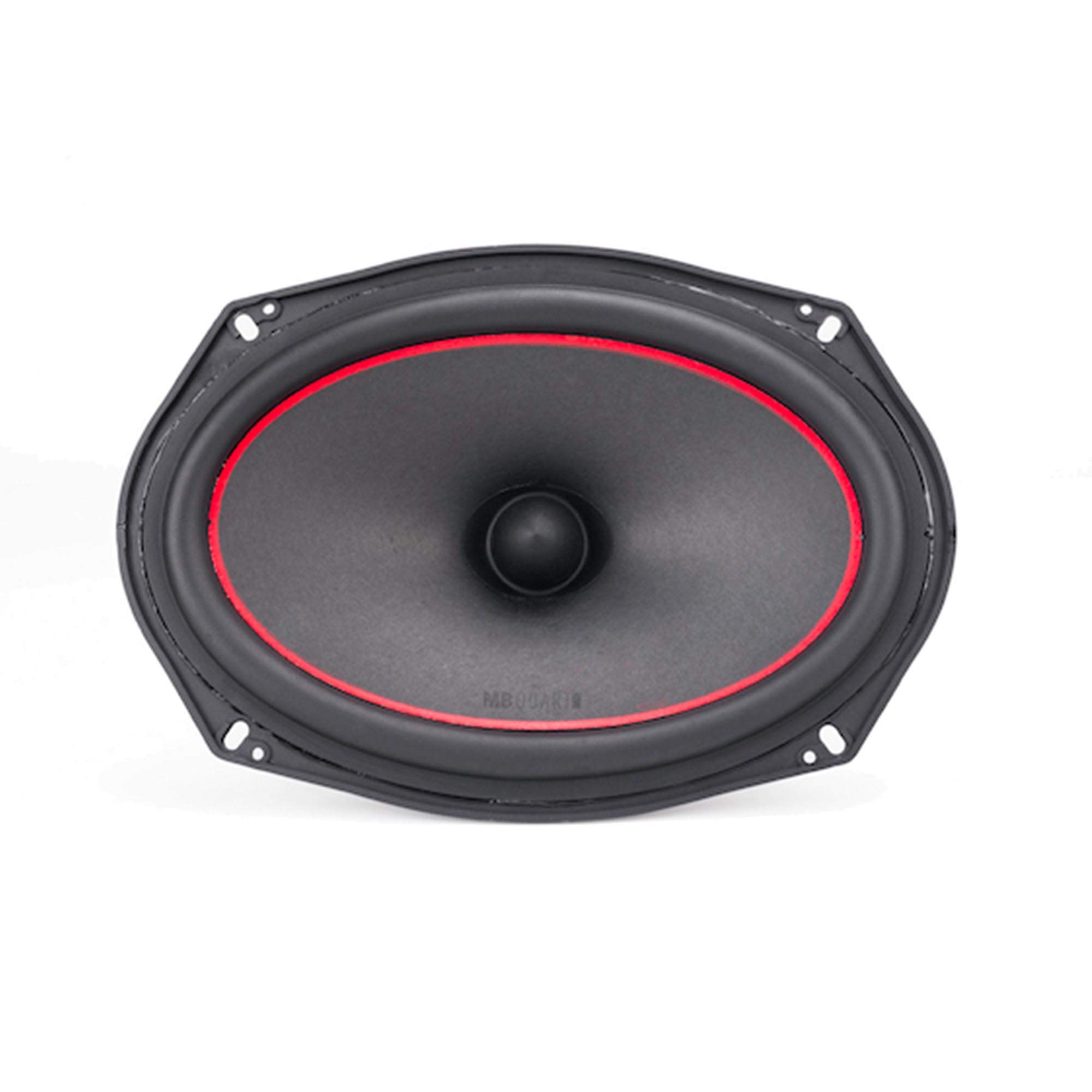 MB Quart RS1-269 Reference 2-Way Component Speaker System (Black, Pair) – 6x9 Inch Component Speaker System, 240 Watt, Car Audio, 4 OHMS (Grills Included)