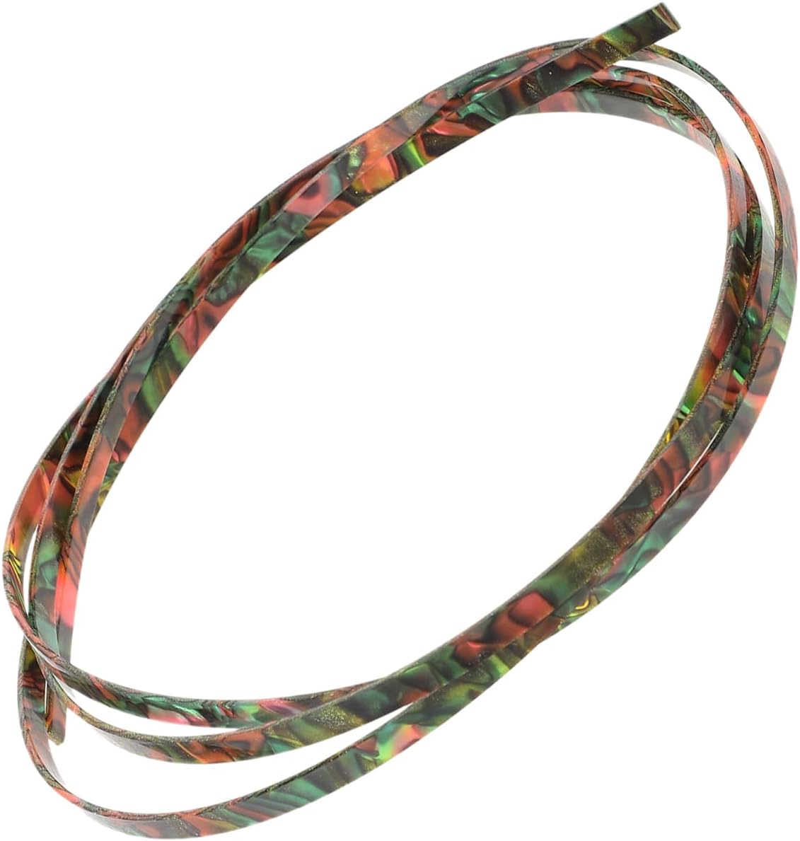 Green Green Plastic Guitar Binding Purfling Strip 1650x6x1.5mm