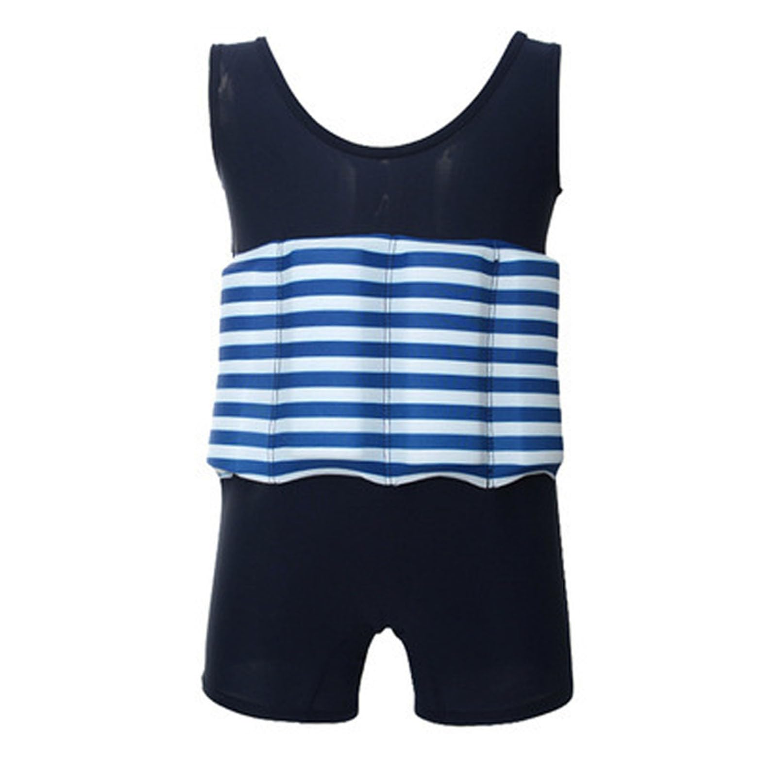 Traje de baño flotación para niños con Ayuda flotabilidad Desmontable, Entrenamiento Playa, Piscina, Verano, algodón, Alta Elasticidad y UPF 50+ # L