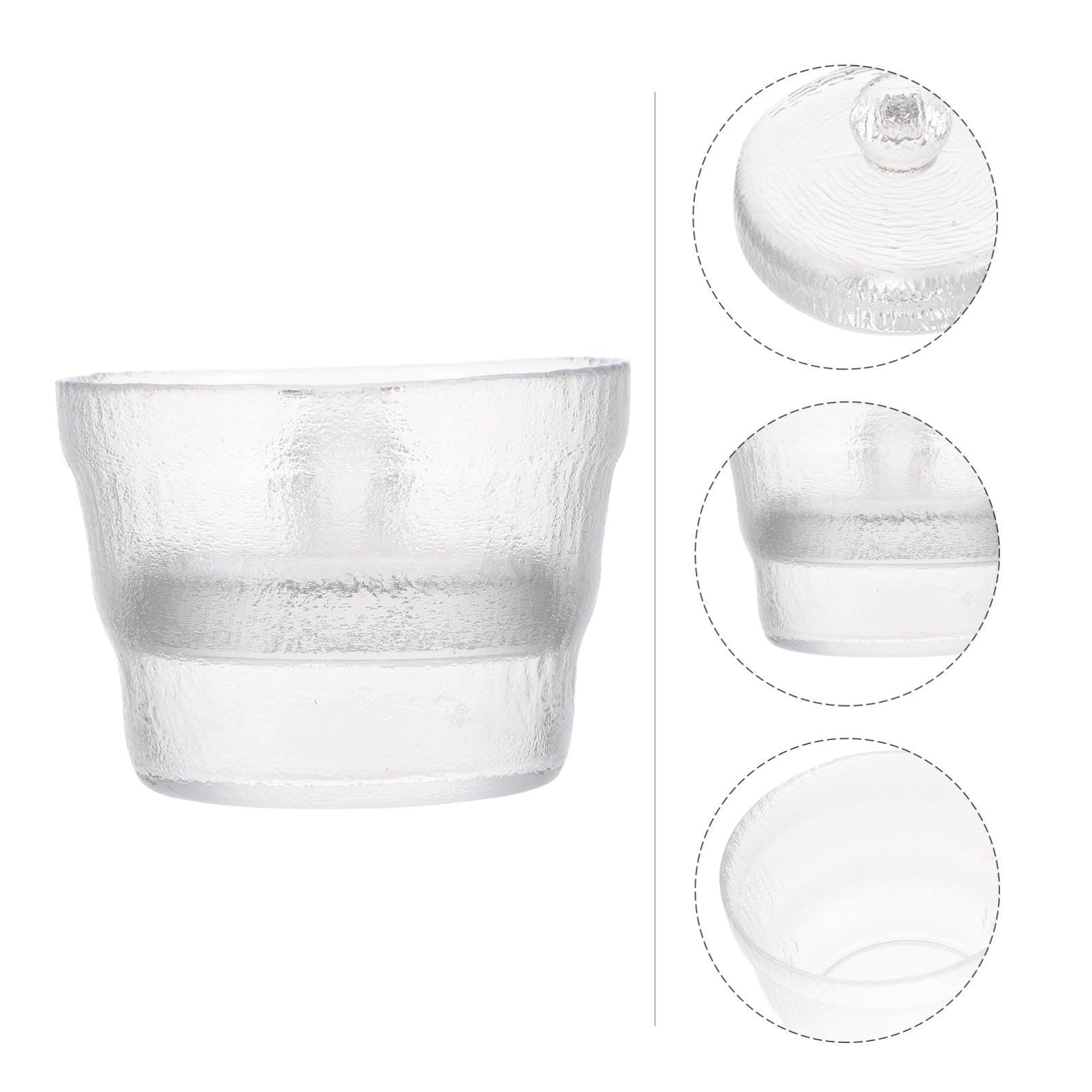 Japanisches Einmachglas aus Glas mit Sicherem Verschluss und Gutem Dichteffekt Kleine Praktische Vorratsdose für Eingelegte Lebensmittel in Klarer Optik