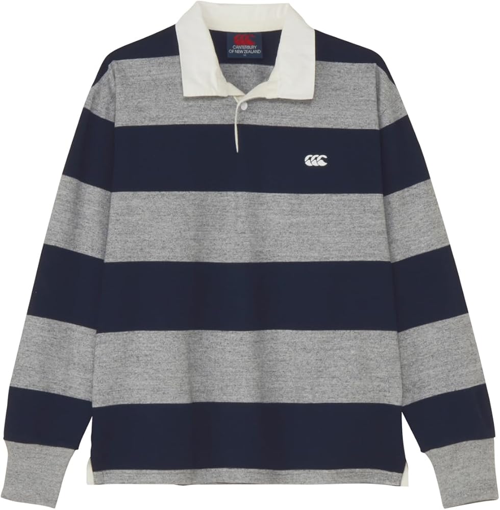 Amazon.co.jp: [カンタベリー] ラガーシャツ 4INCH STRIPE RUGBY