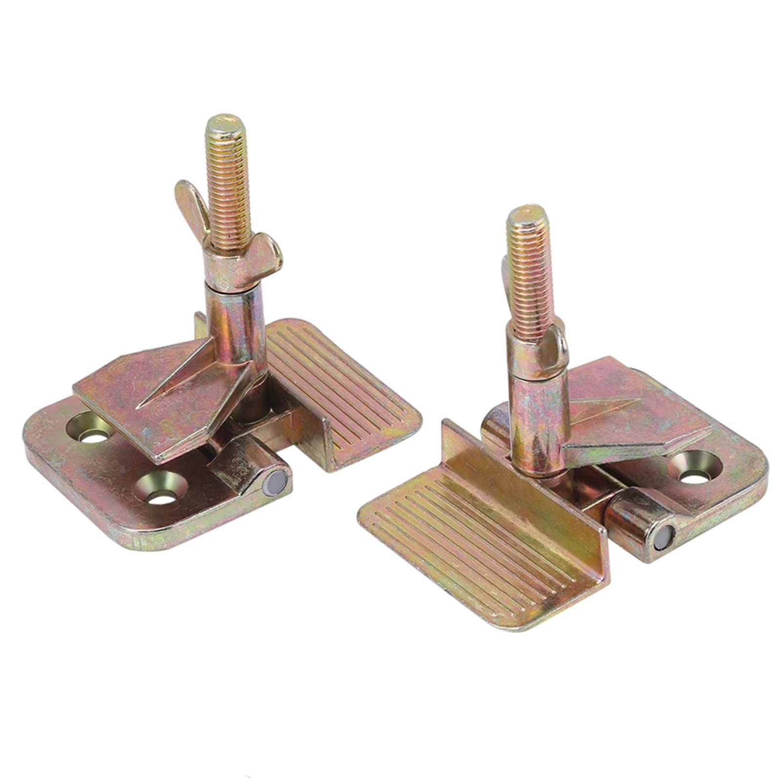 Cerniera morsetto 2 pezzi / set serigrafia metallo farfalla schermo stampa cornice chiusura hobby strumento