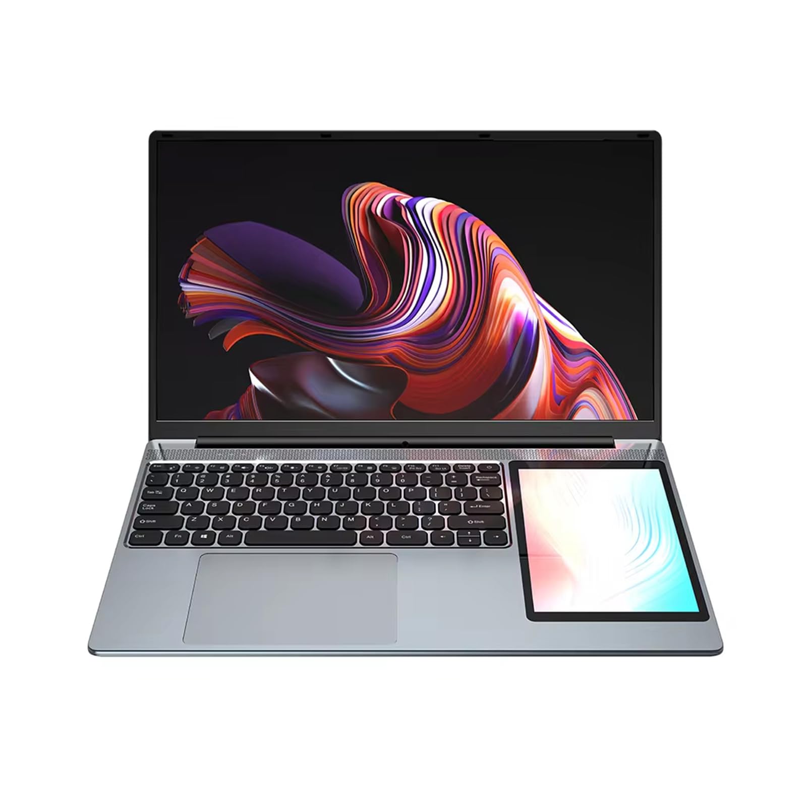 Tuofudun L10 12th Gen N100,Dual Screen Laptop,15.6 Inch IPS + 7'' Touch,32GB DDR4 1TB SSD,Slim Office Notebook PC Computer