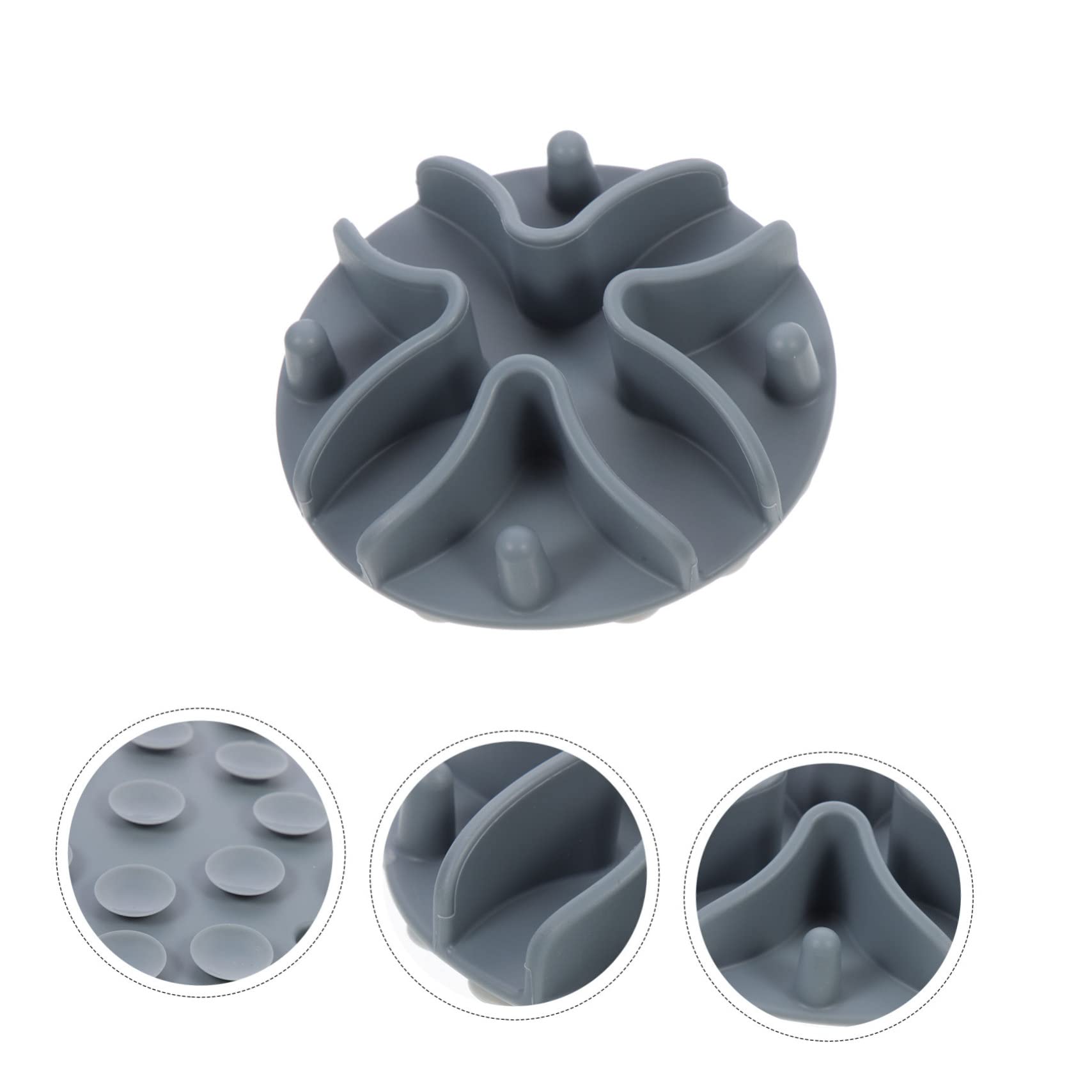 Mipcase 5stücke Pet Dog Licking Pad Aus Lebensmittelechtem Silikon rutschfeste Fütterungsmatte Für Hunde Und Katzen Zum Langsamen Füttern Beschäftigung Beim Baden