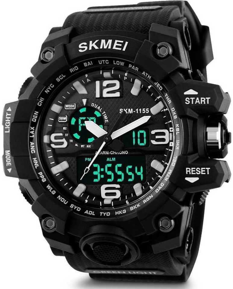 Rupretoz Skmei1155 Analog Digital Multi Function Watch for Men Blue