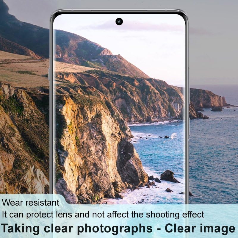 Image of Xmon Back Camera Lens Protector for iQOO 12 5G (1 Pack) Premium Camera Glass Protector Guard, Anti-Scratch, Ultra-Clear, Easy Installation