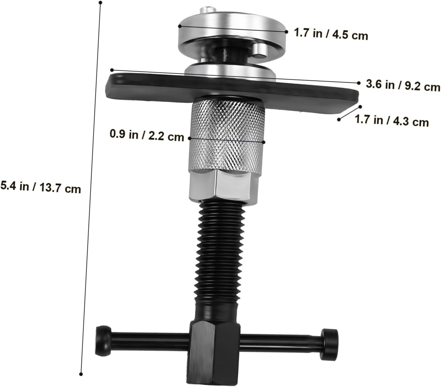 Ciieeo Brake Caliper Compression Tool Kit for Automotive Brake Pad Replacement Heavy Duty Piston Spreader Tool Ergonomic Design for American and European Vehicles