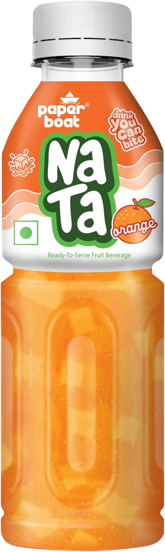 Paper Boat Orange Fruit Drink with Nata De Coco Jelly 250ml