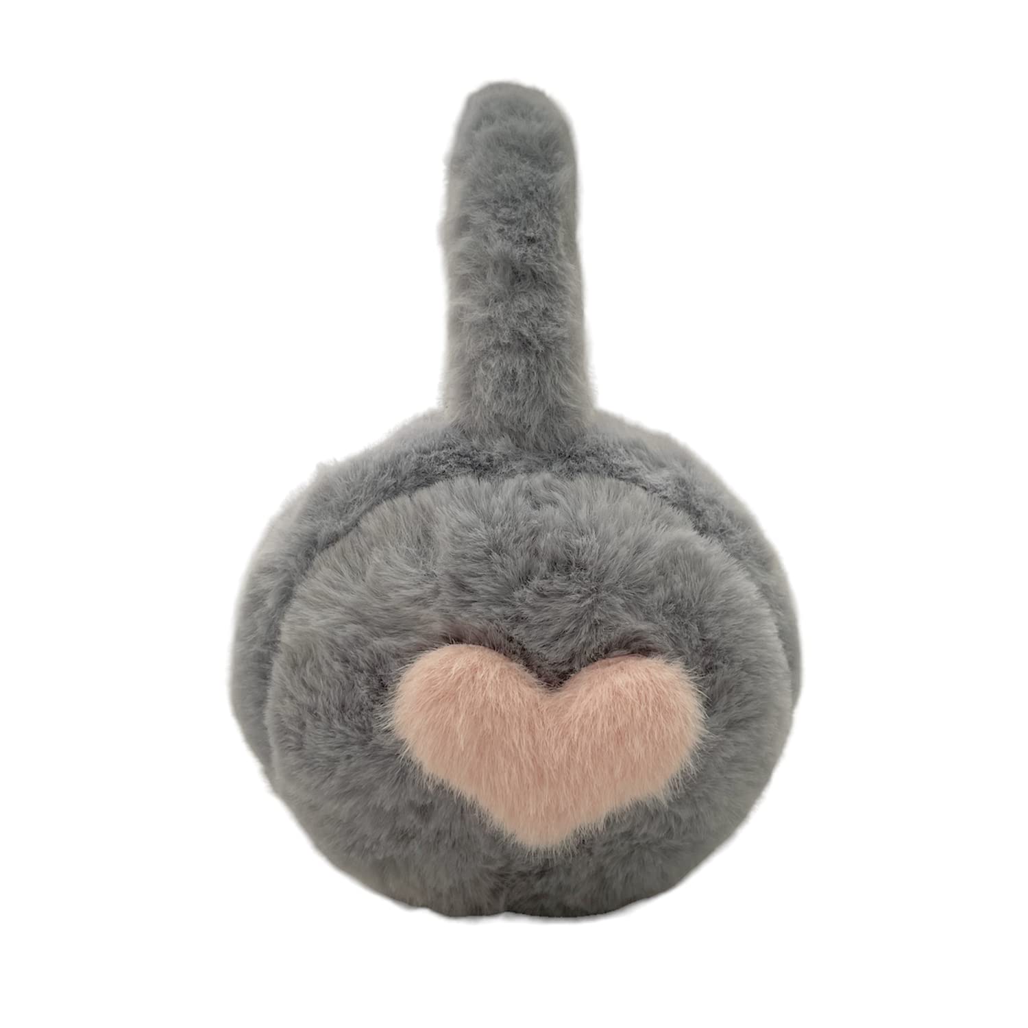 O'piqueLatest adjustable soft,fluffy & warm style Cute Winter & Outdoor Ear Muffs/Ear Warmer HEART Style for Girls and Women