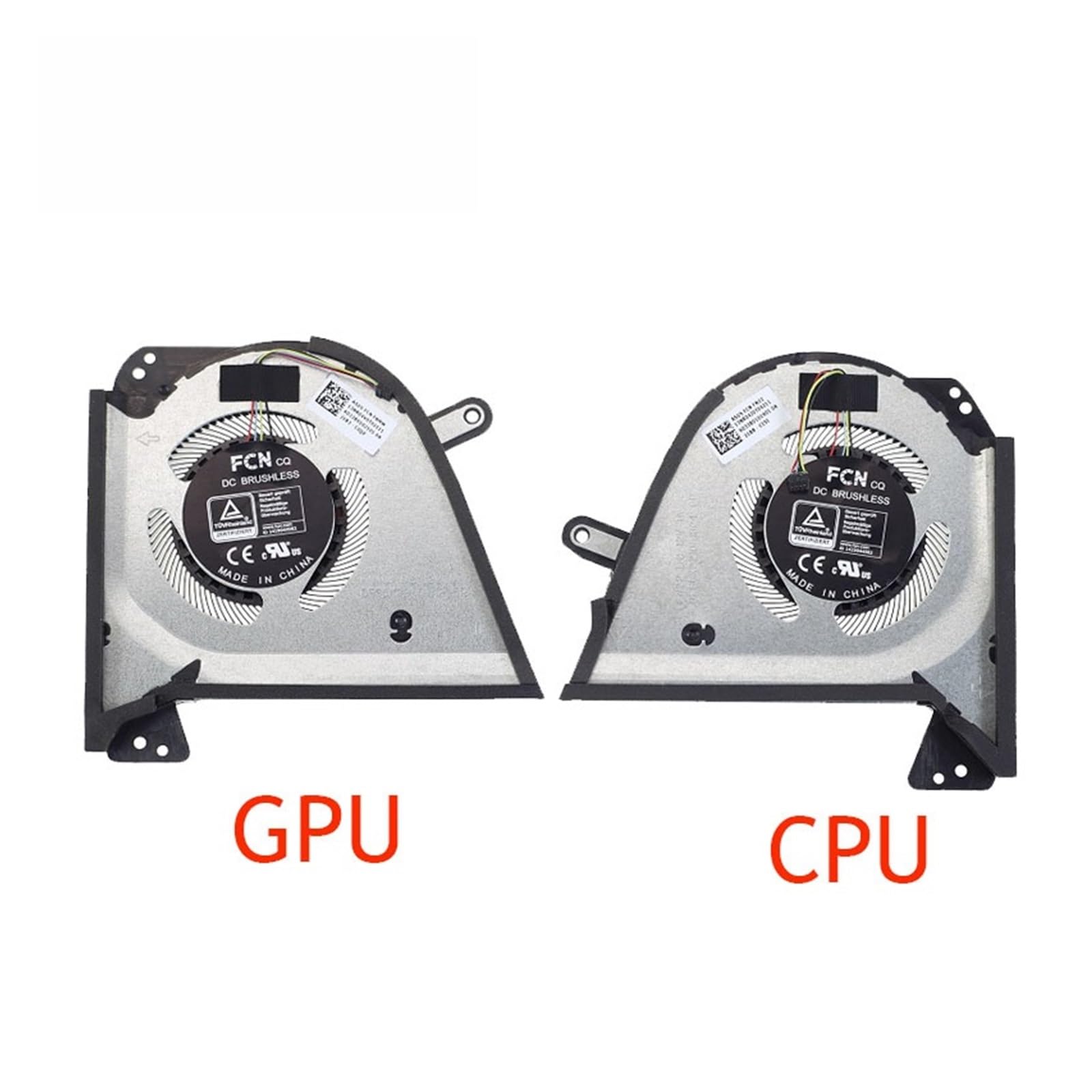 tianwandong Wentylator chłodzący procesora i karty graficznej laptopa G15 GA503Q GA503QS GA503QM GA503QR 13NR04V0T01111 13NR04J0T04211(CPU GPU Fan)