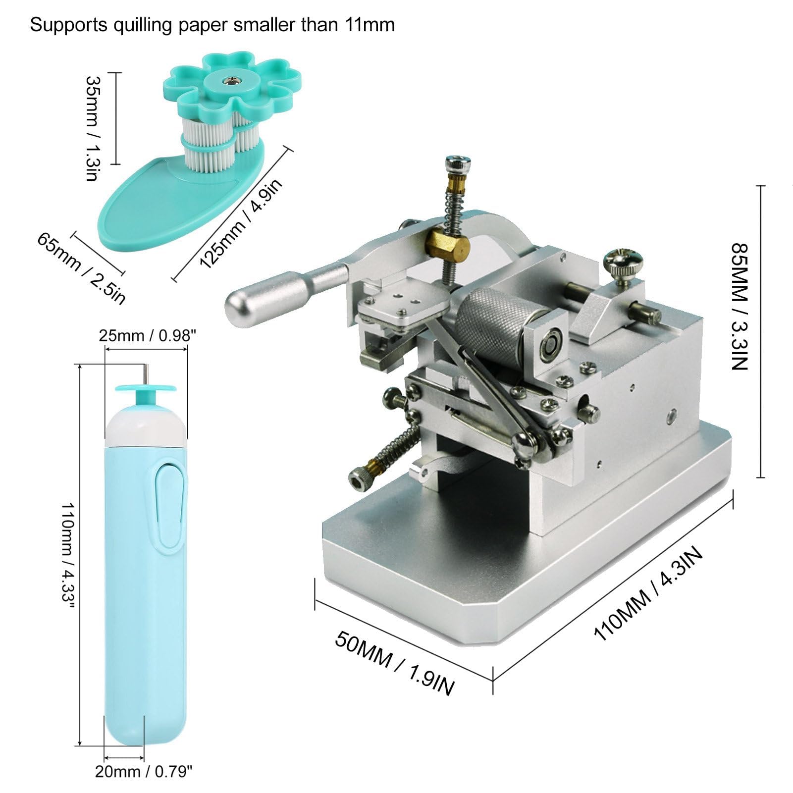 Elektrische Quilling Maschine - DIY Papier Schneidemaschine Mit Akku