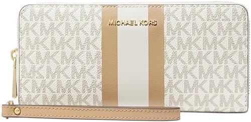 Michael Kors Jet Set Travel Continental Vanilla Multi Talla única, Vanilla Multi, Jet Set Travel Continental