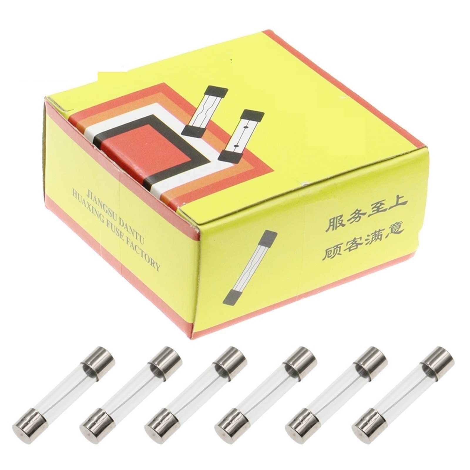 Fusibles en verre kit assorti 6*30mm pour l'entretien de la maison