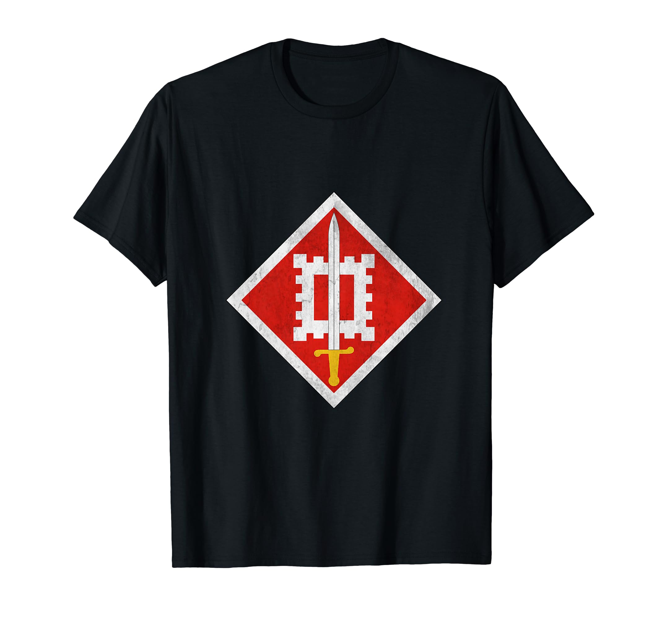 18th Engineer Brigade Combat Engineer Brigade Veteran Papa T-Shirt