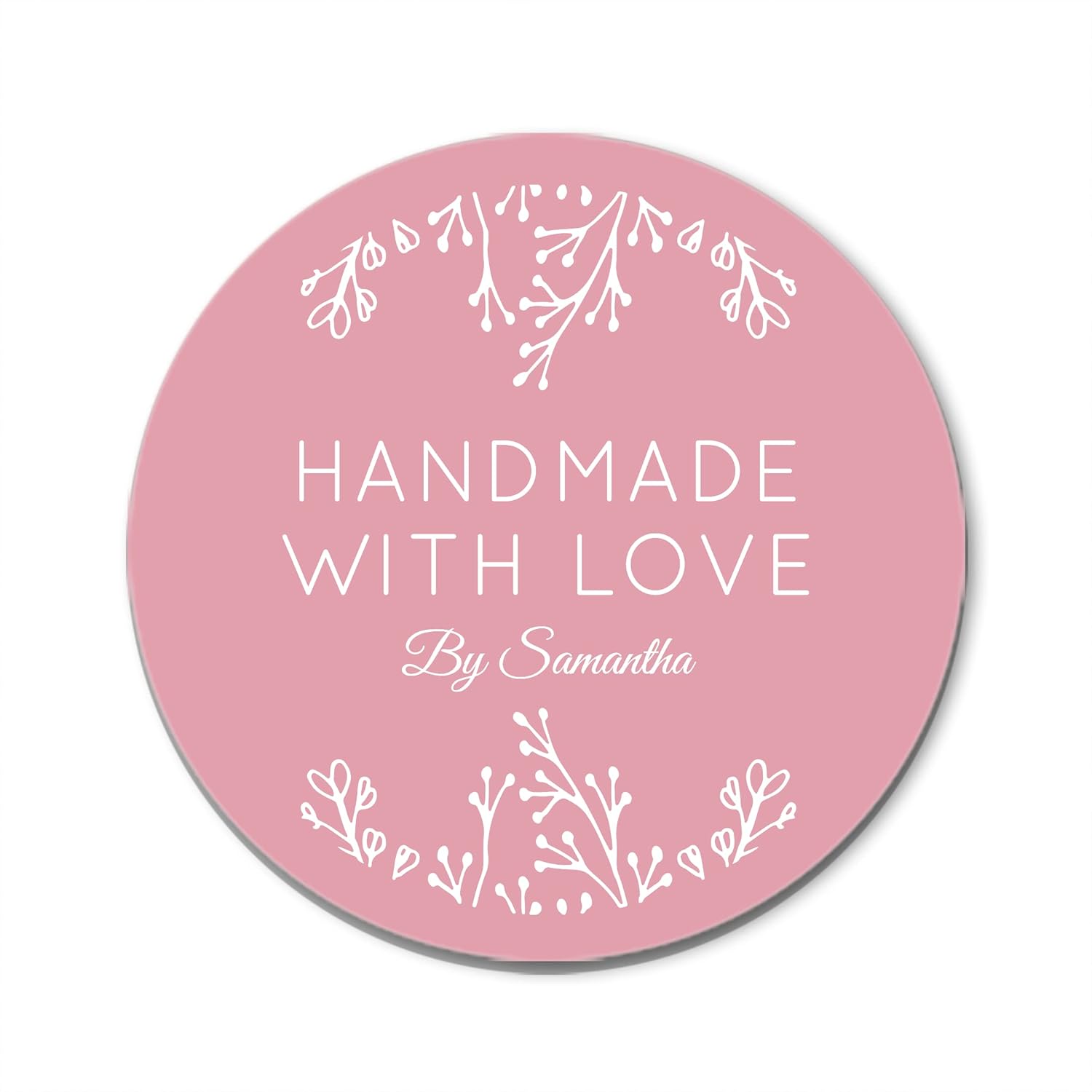 Made with Love Stickers, Handmade Gift Stickers